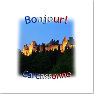 Carcassonne in the Early Evening Posters and Art